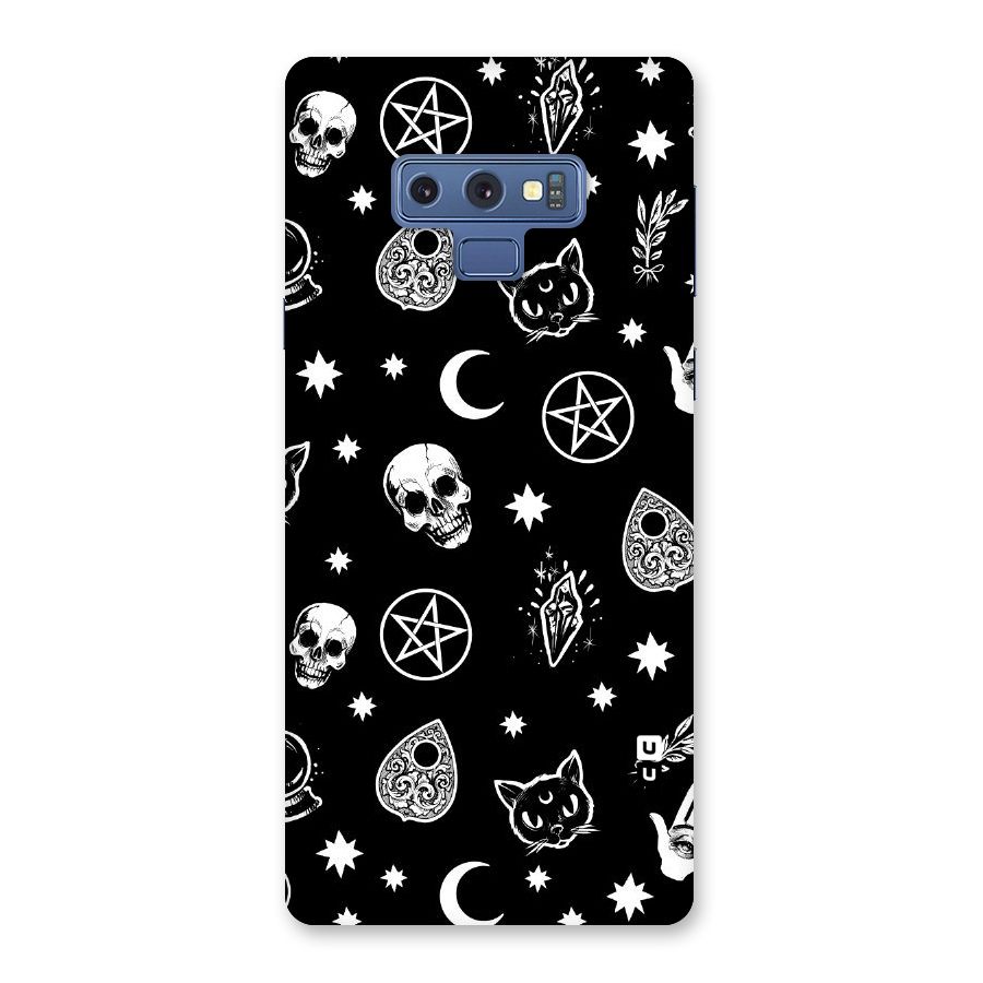 Skull Moon Design Back Case for Galaxy Note 9