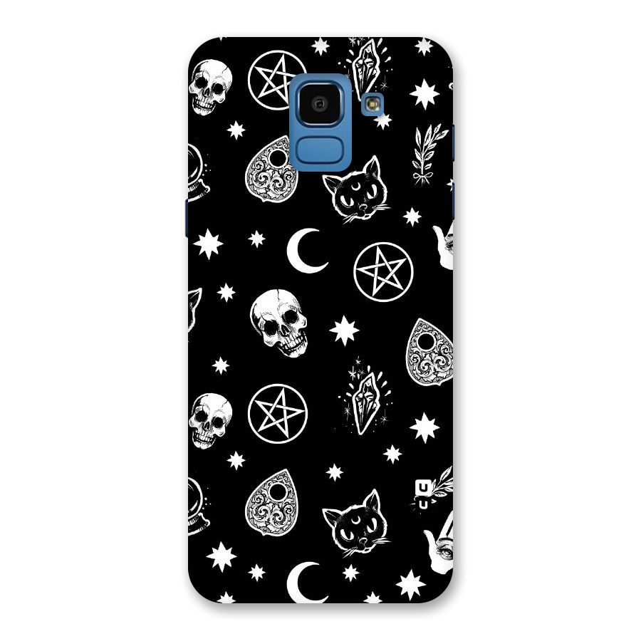 Skull Moon Design Back Case for Galaxy On6