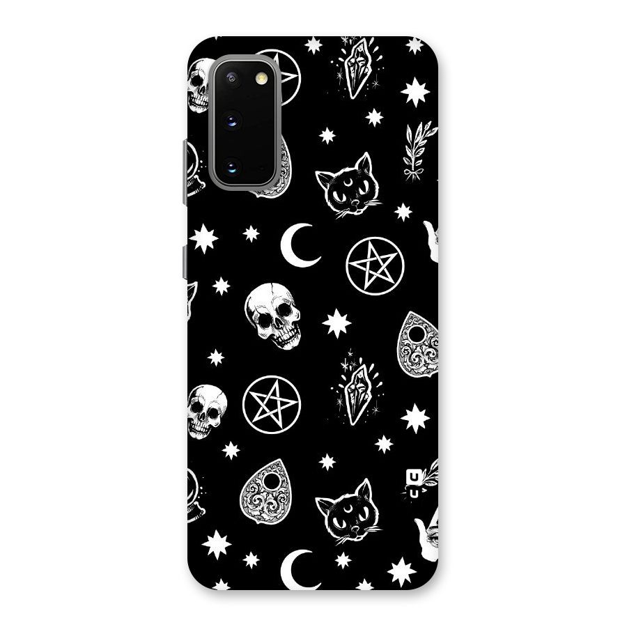 Skull Moon Design Back Case for Galaxy S20