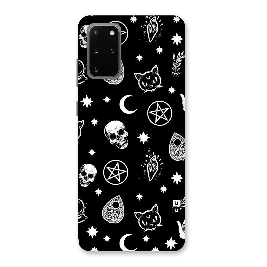 Skull Moon Design Back Case for Galaxy S20 Plus