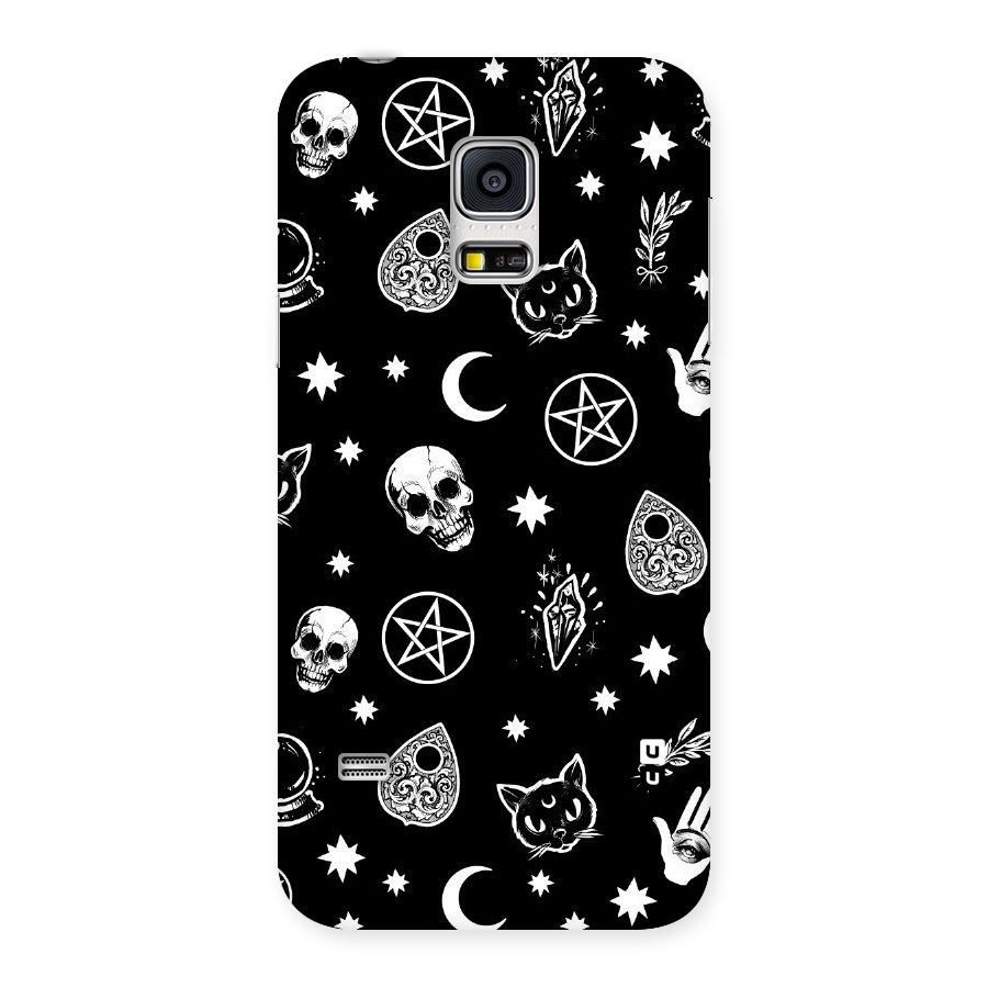 Skull Moon Design Back Case for Galaxy S5 Mini