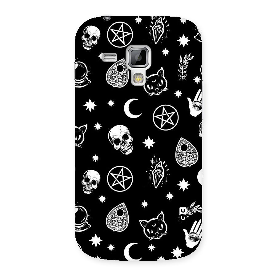 Skull Moon Design Back Case for Galaxy S Duos