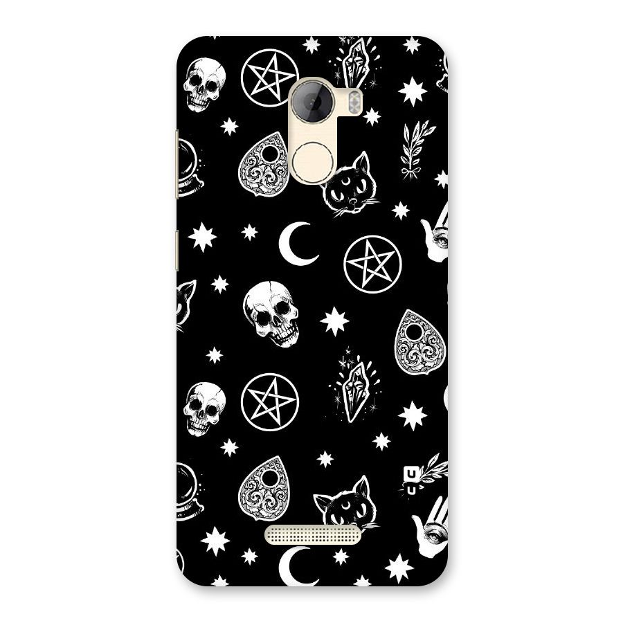 Skull Moon Design Back Case for Gionee A1 LIte