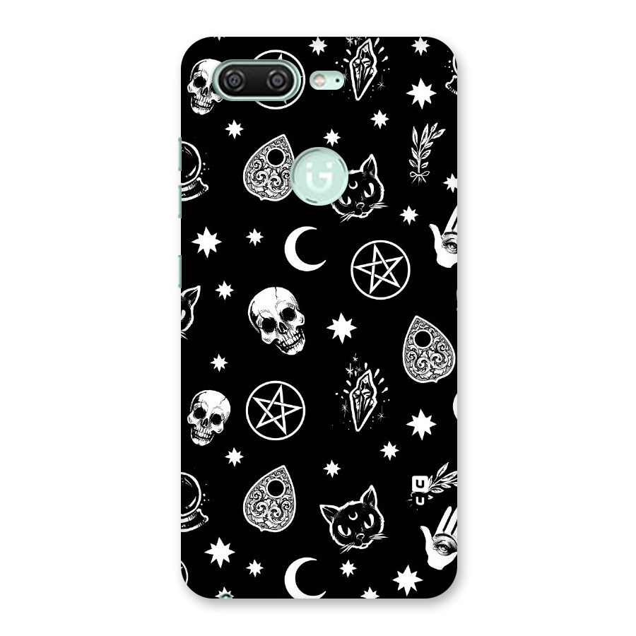 Skull Moon Design Back Case for Gionee S10