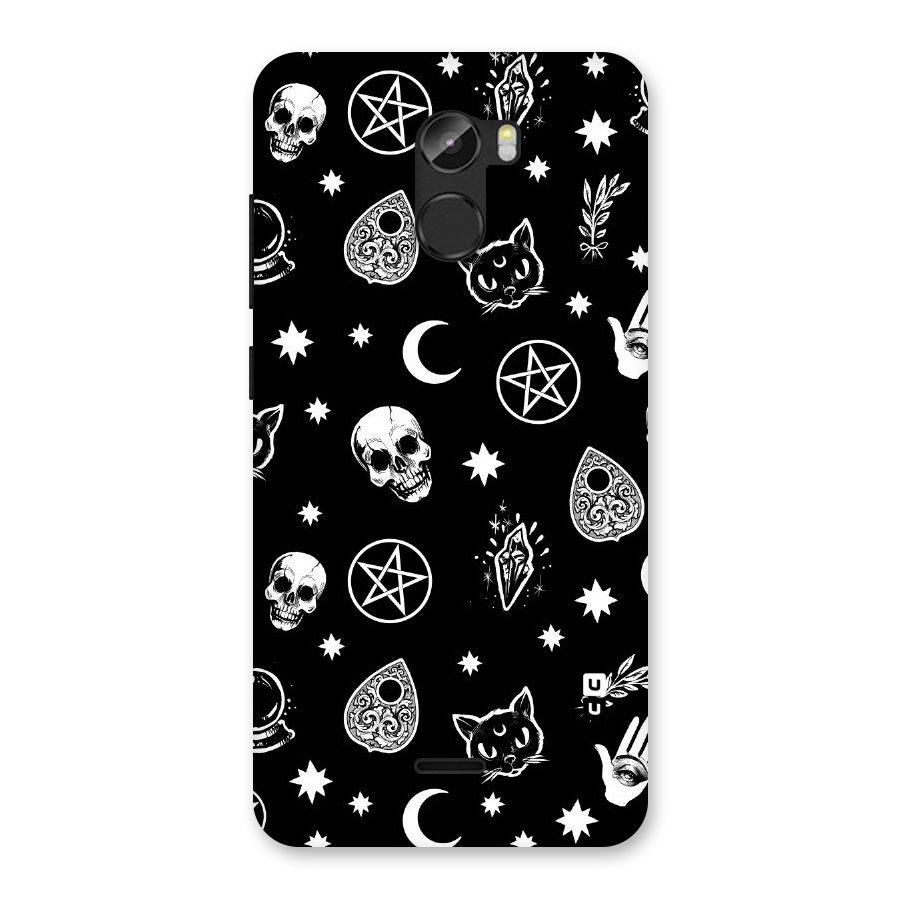 Skull Moon Design Back Case for Gionee X1