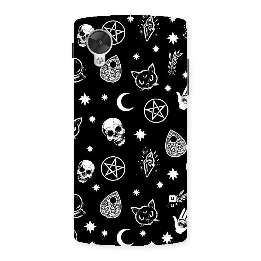 Skull Moon Design Back Case for Google Nexsus 5