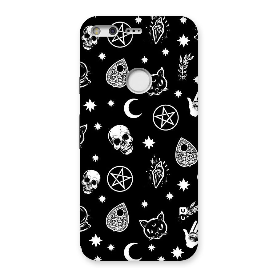 Skull Moon Design Back Case for Google Pixel