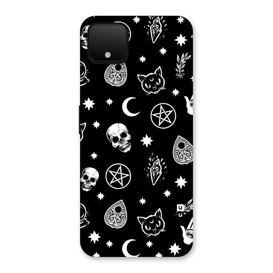 Skull Moon Design Back Case for Google Pixel 4 XL
