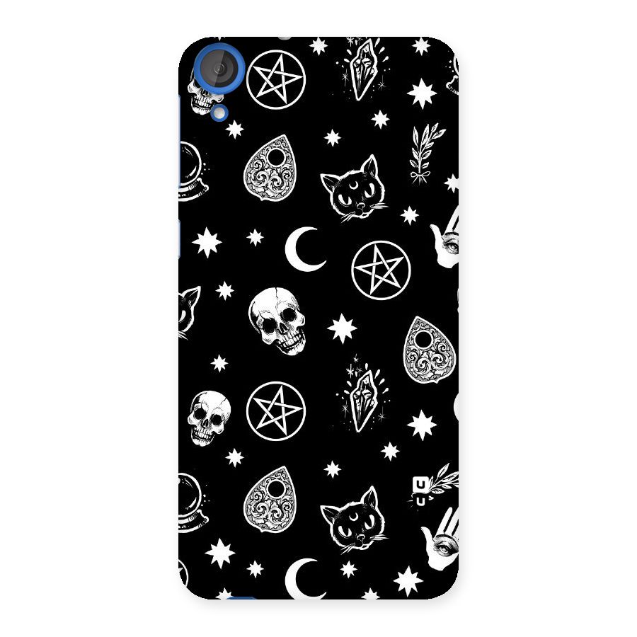 Skull Moon Design Back Case for HTC Desire 820