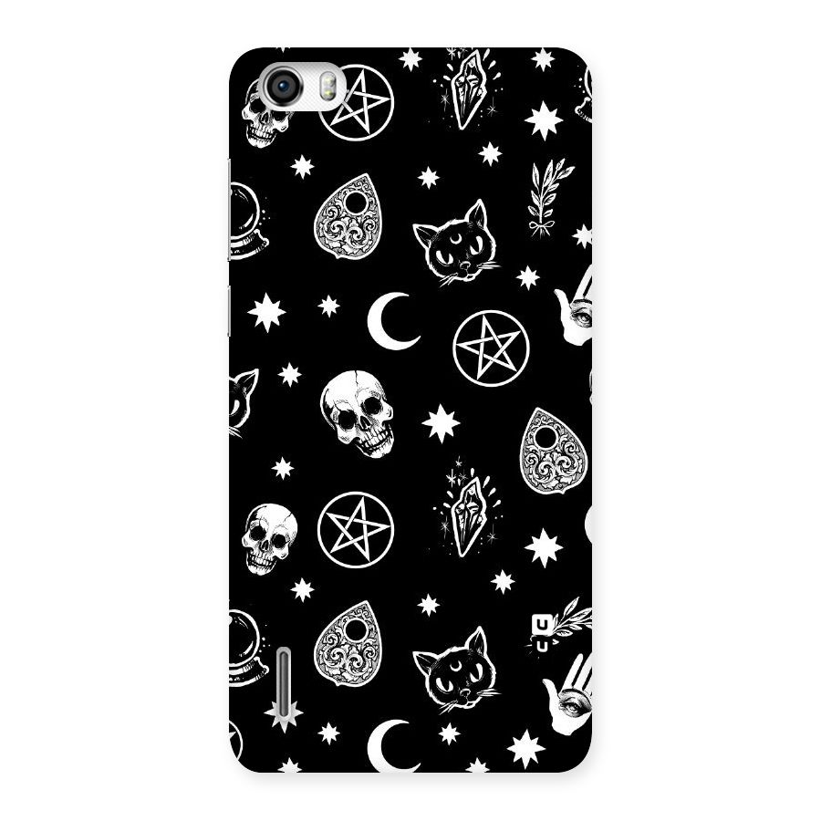 Skull Moon Design Back Case for Honor 6