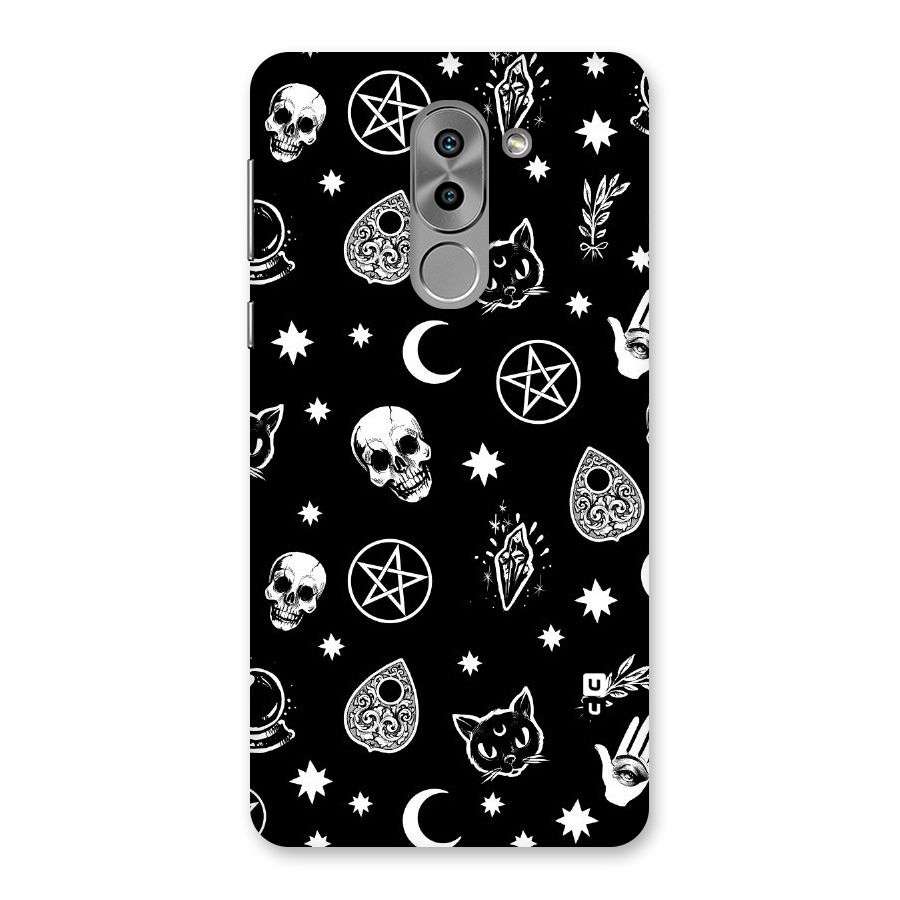 Skull Moon Design Back Case for Honor 6X