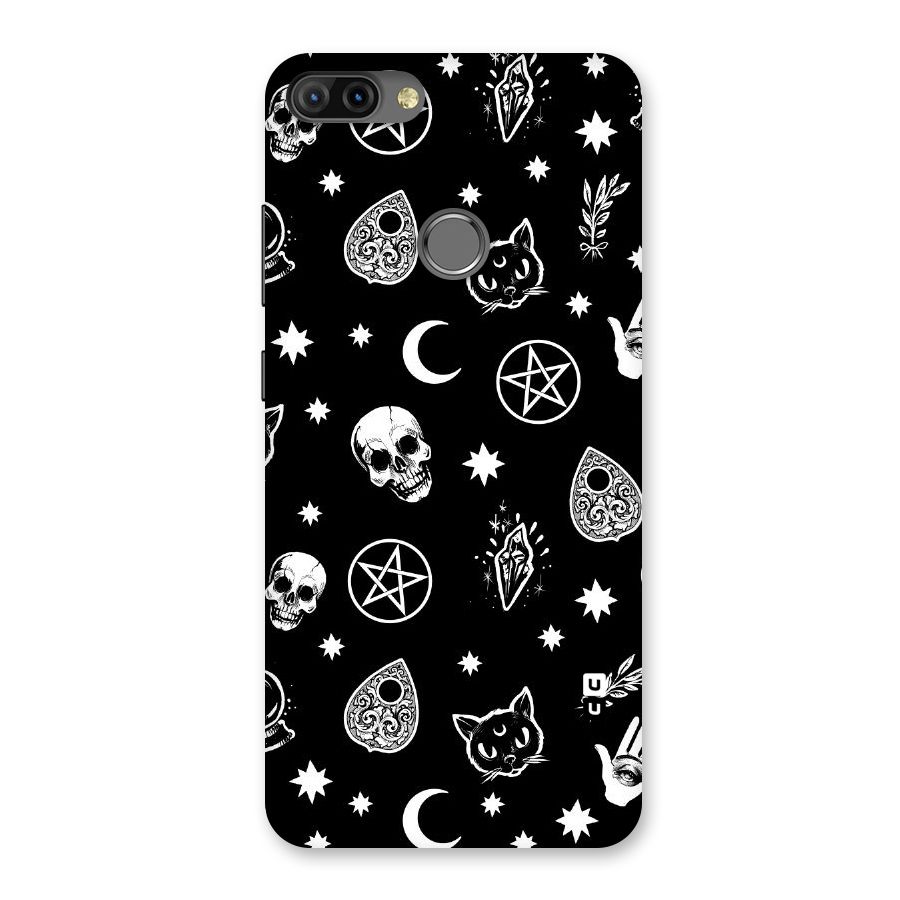 Skull Moon Design Back Case for Infinix Hot 6 Pro
