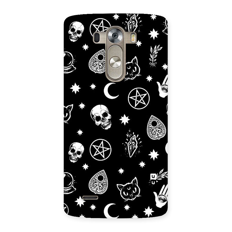 Skull Moon Design Back Case for LG G3