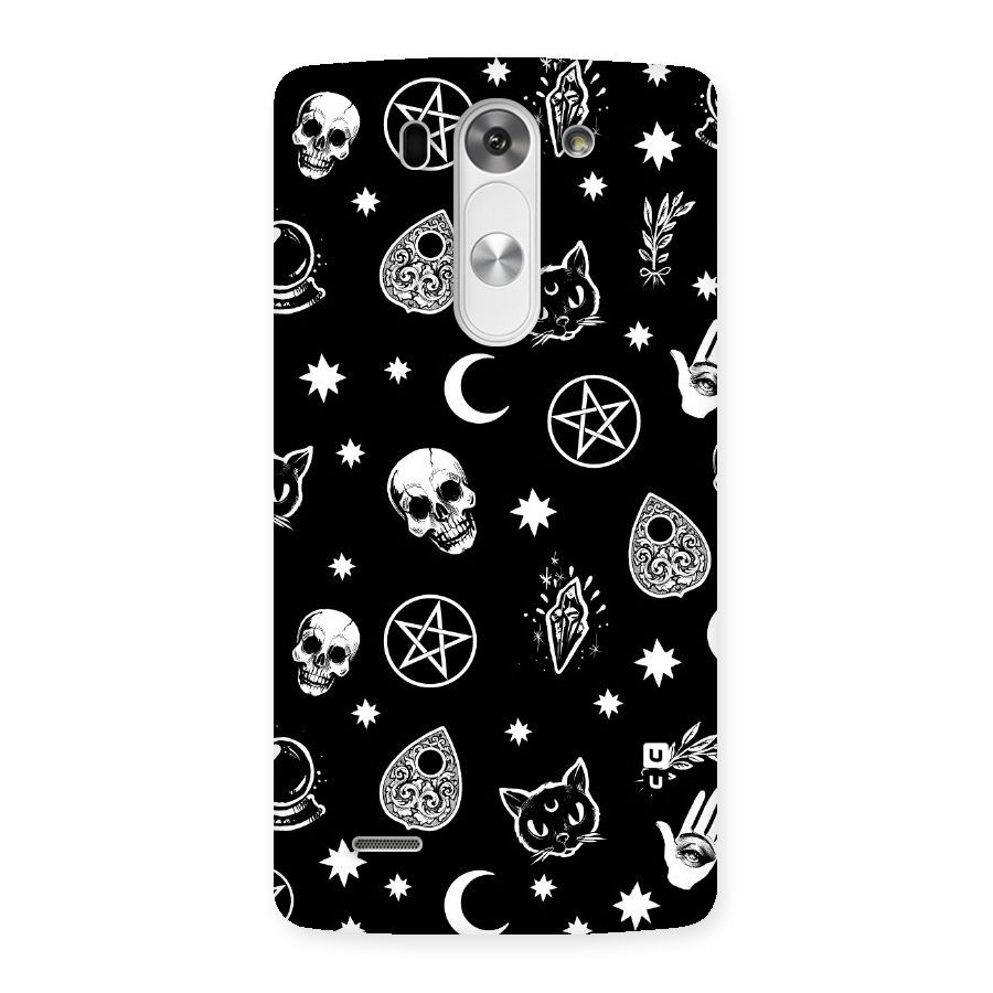 Skull Moon Design Back Case for LG G3 Mini
