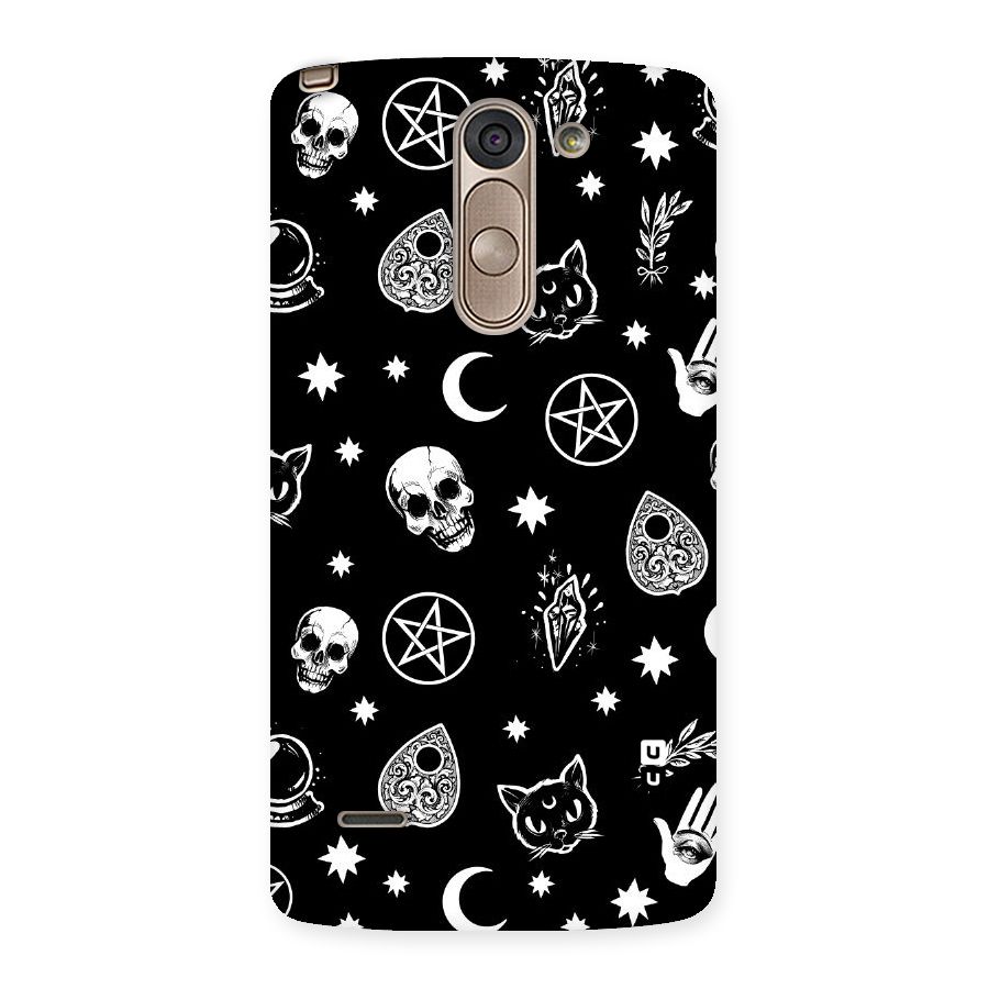 Skull Moon Design Back Case for LG G3 Stylus