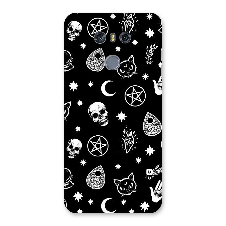 Skull Moon Design Back Case for LG G6