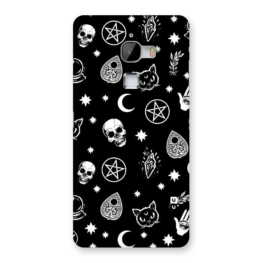 Skull Moon Design Back Case for LeTv Le Max