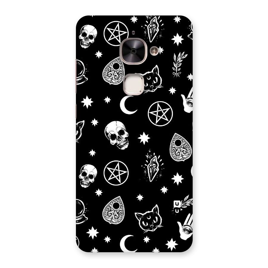 Skull Moon Design Back Case for Le 2
