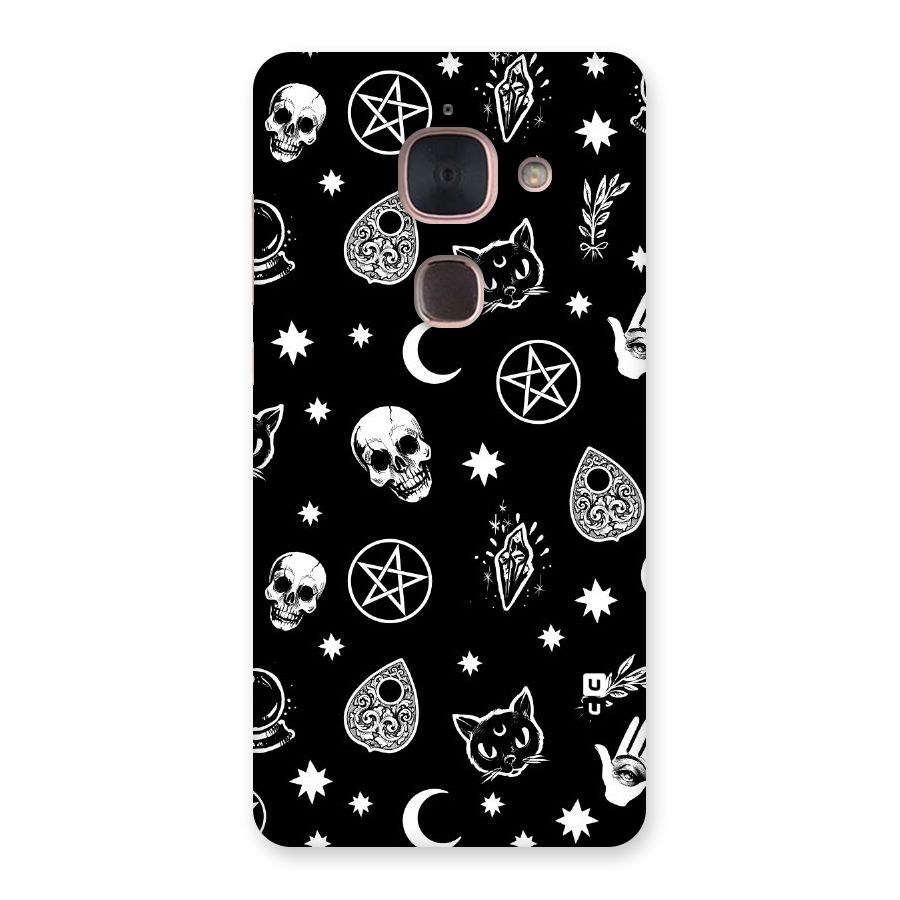 Skull Moon Design Back Case for Le Max 2
