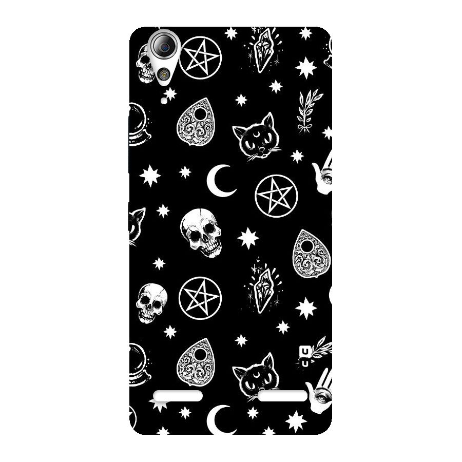Skull Moon Design Back Case for Lenovo A6000 Plus