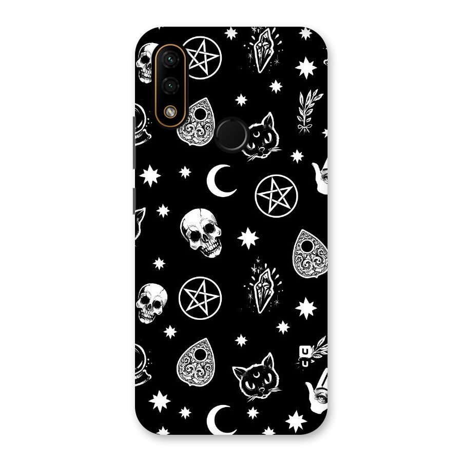 Skull Moon Design Back Case for Lenovo A6 Note