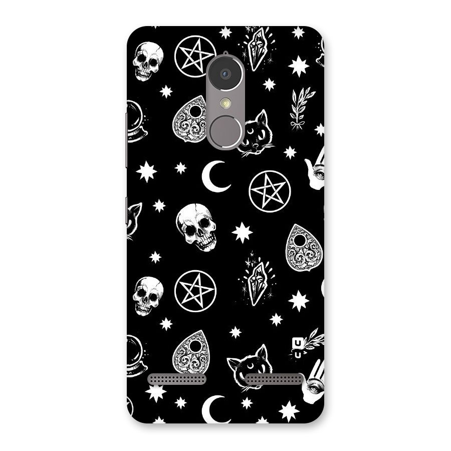 Skull Moon Design Back Case for Lenovo K6