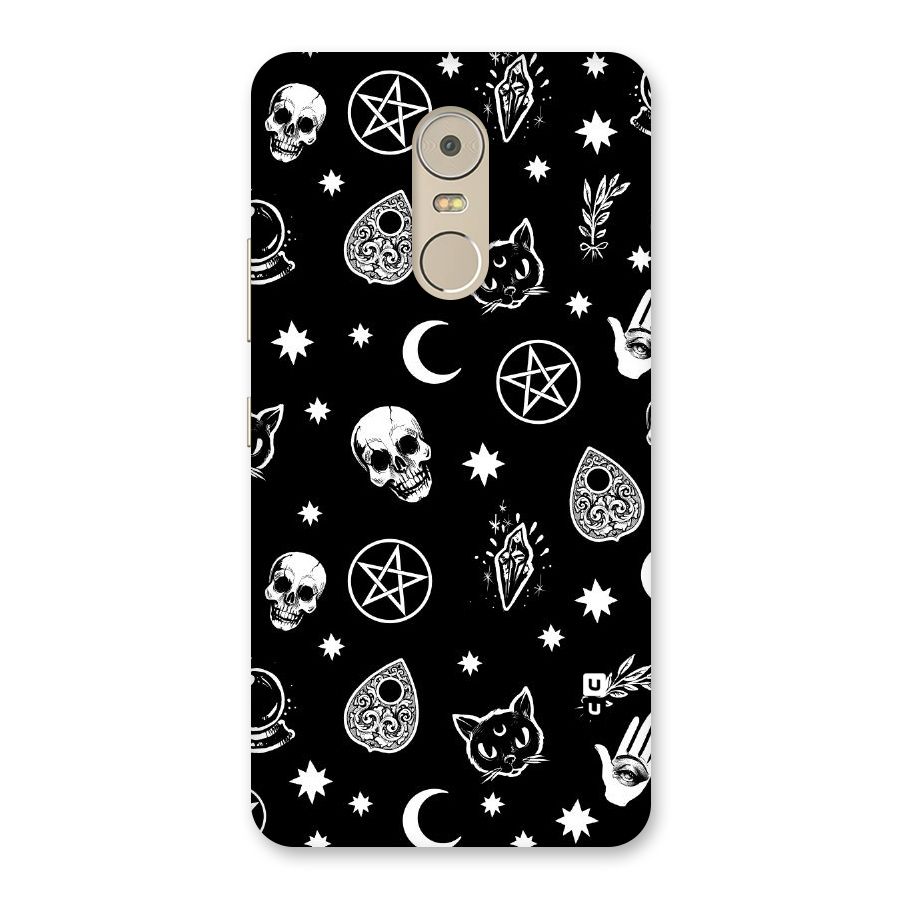 Skull Moon Design Back Case for Lenovo K6 Note