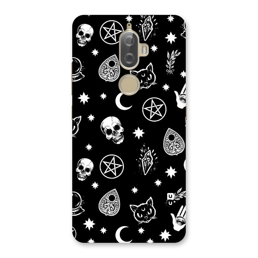 Skull Moon Design Back Case for Lenovo K8 Plus