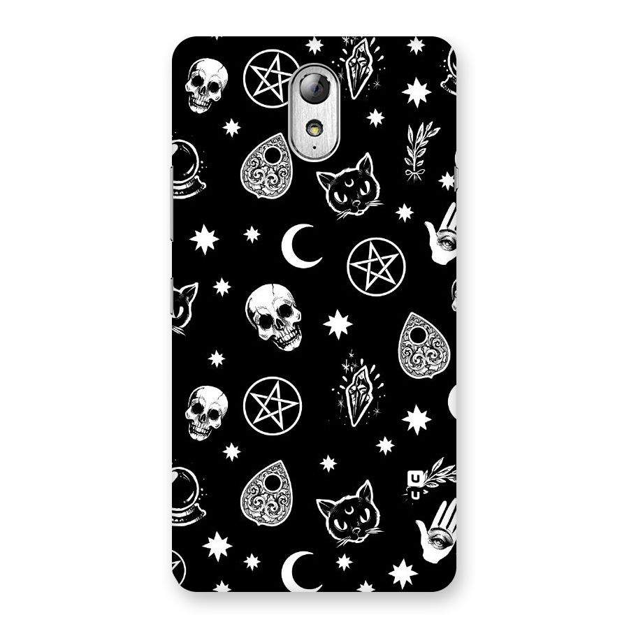 Skull Moon Design Back Case for Lenovo Vibe P1M