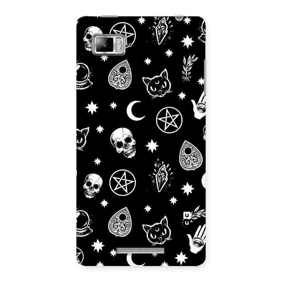 Skull Moon Design Back Case for Lenovo Vibe Z K910