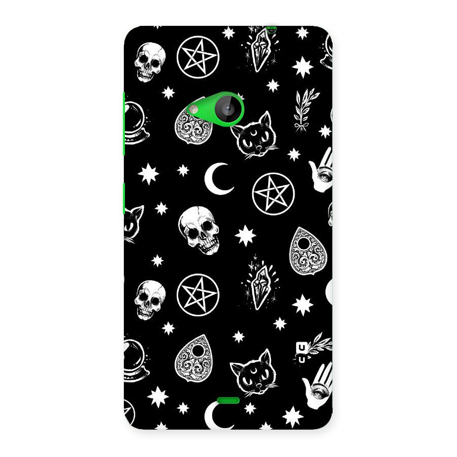 Skull Moon Design Back Case for Lumia 535