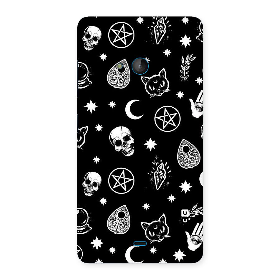 Skull Moon Design Back Case for Lumia 540