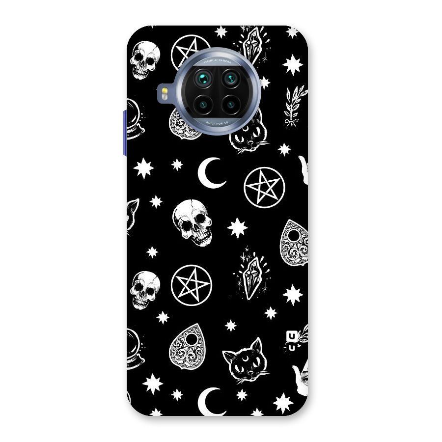 Skull Moon Design Back Case for Mi 10i