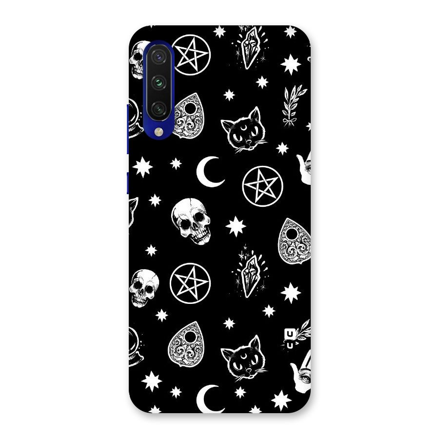 Skull Moon Design Back Case for Mi A3
