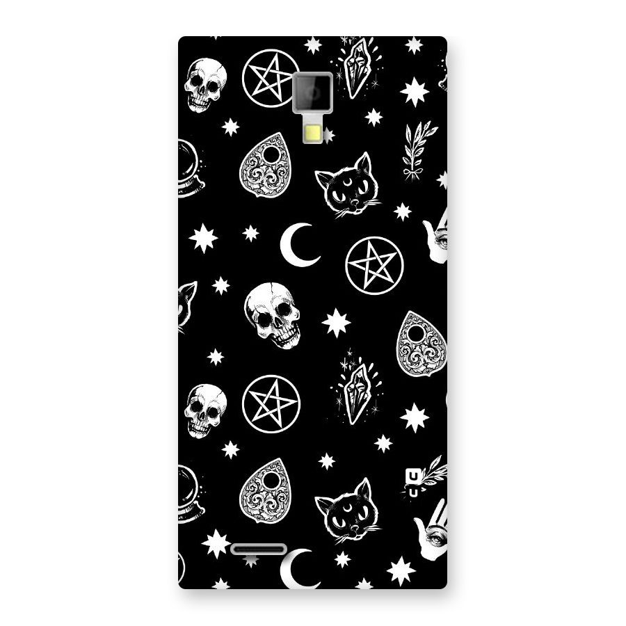 Skull Moon Design Back Case for Micromax Canvas Xpress A99