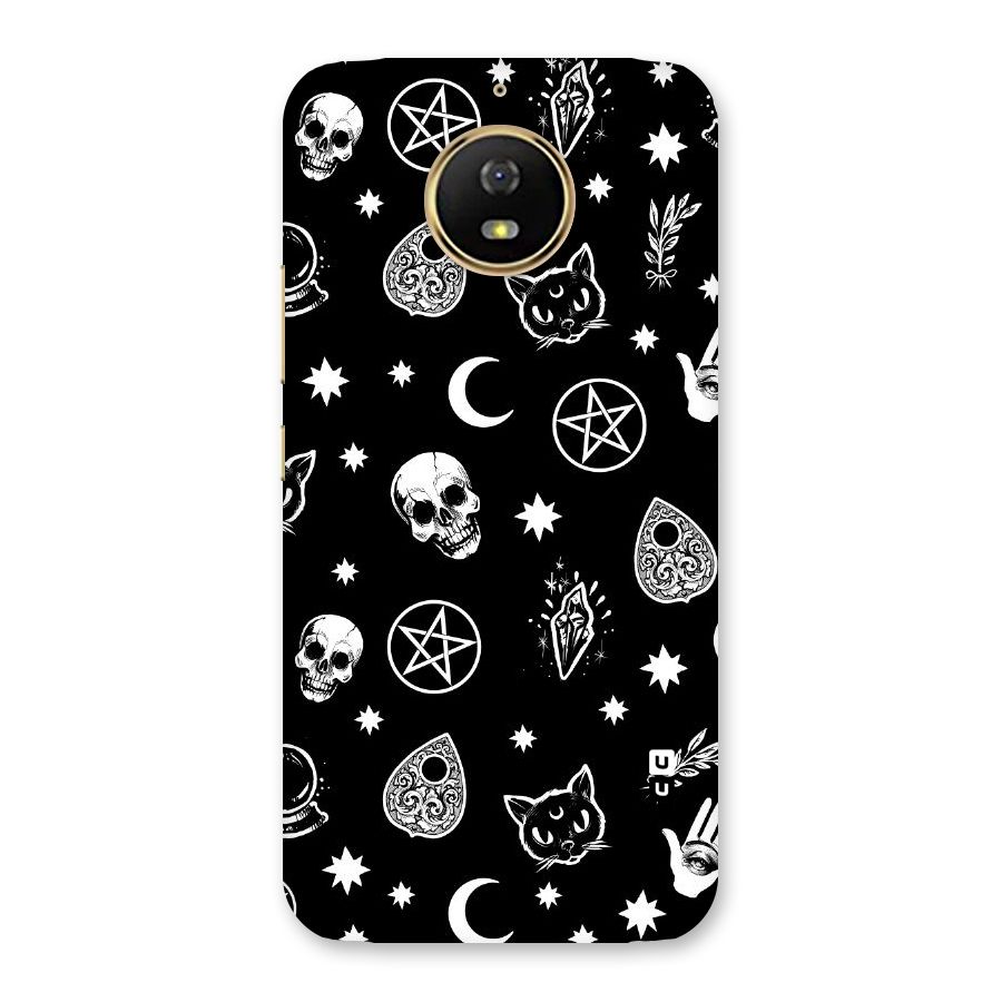 Skull Moon Design Back Case for Moto G5s