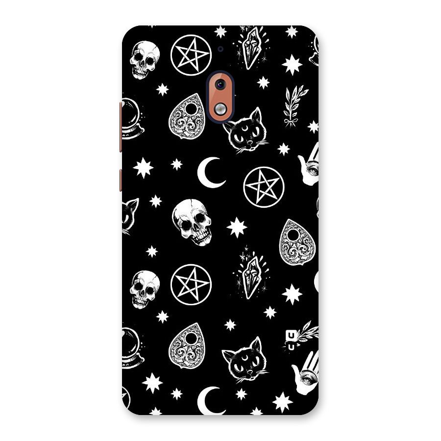Skull Moon Design Back Case for Nokia 2.1
