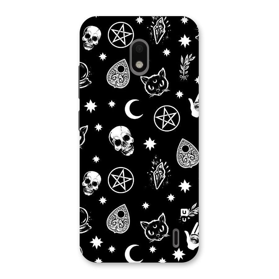 Skull Moon Design Back Case for Nokia 2.2