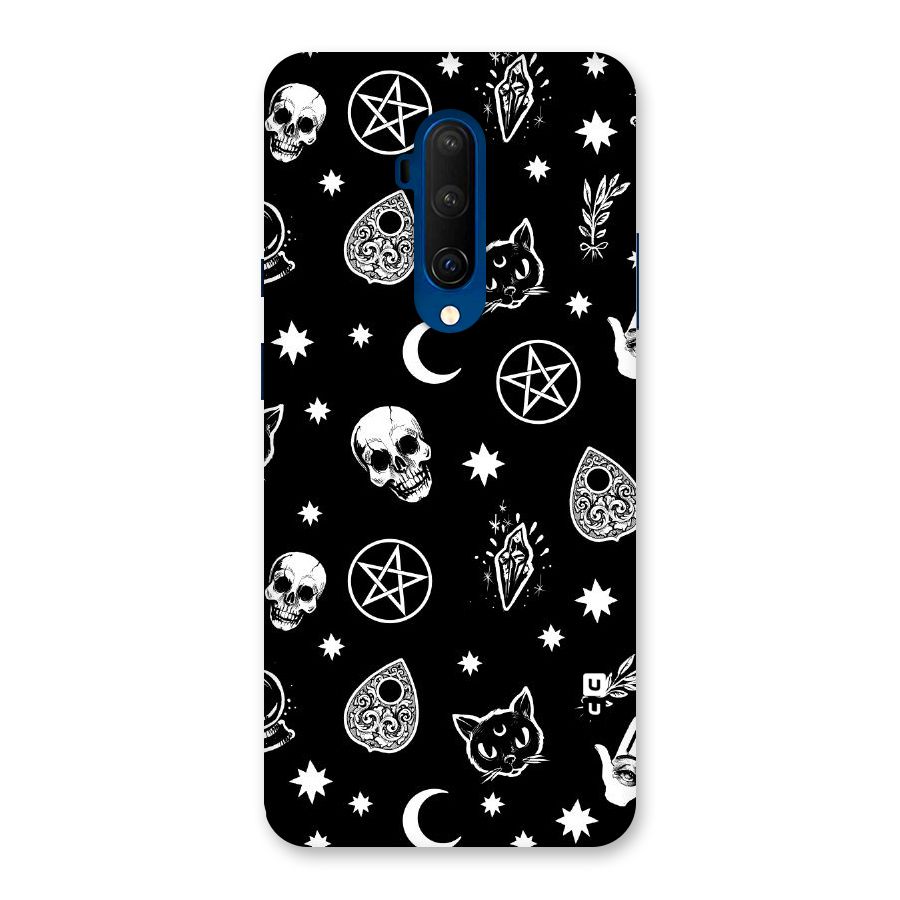 Skull Moon Design Back Case for OnePlus 7T Pro