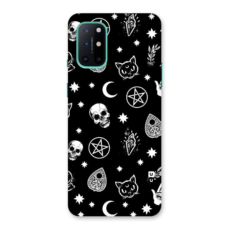 Skull Moon Design Back Case for OnePlus 8T