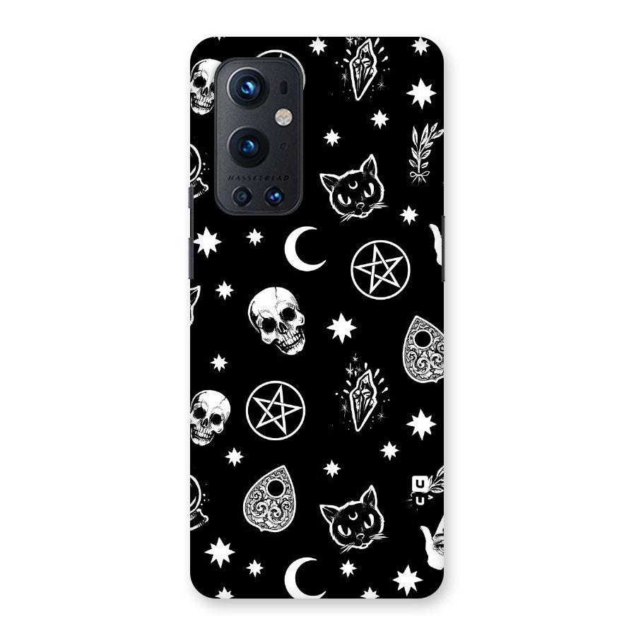 Skull Moon Design Back Case for OnePlus 9 Pro