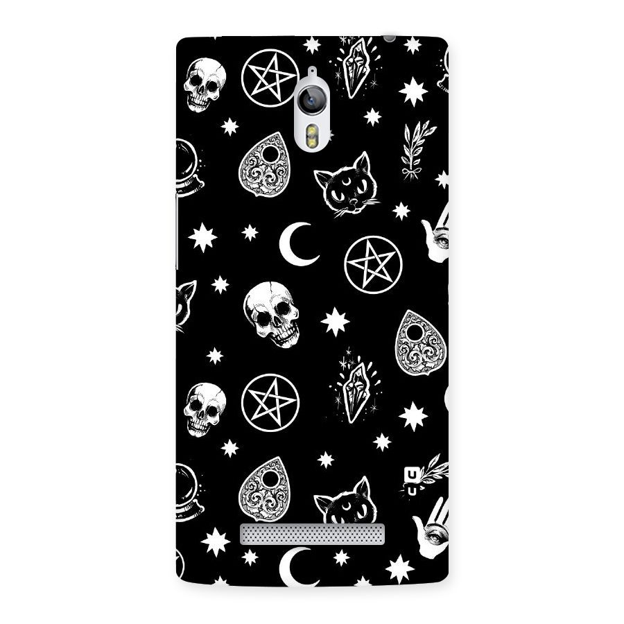 Skull Moon Design Back Case for Oppo Find 7