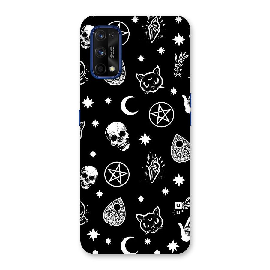 Skull Moon Design Back Case for Realme 7 Pro