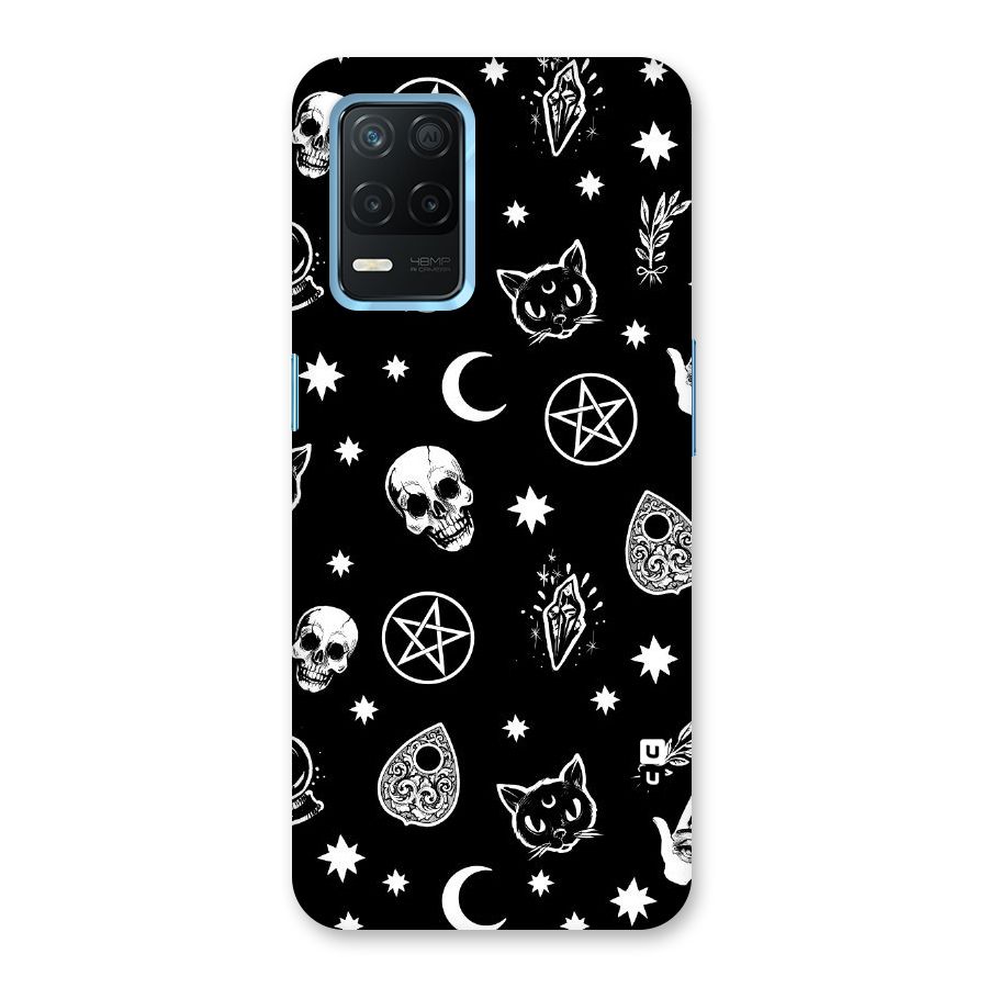 Skull Moon Design Back Case for Realme Narzo 30 5G