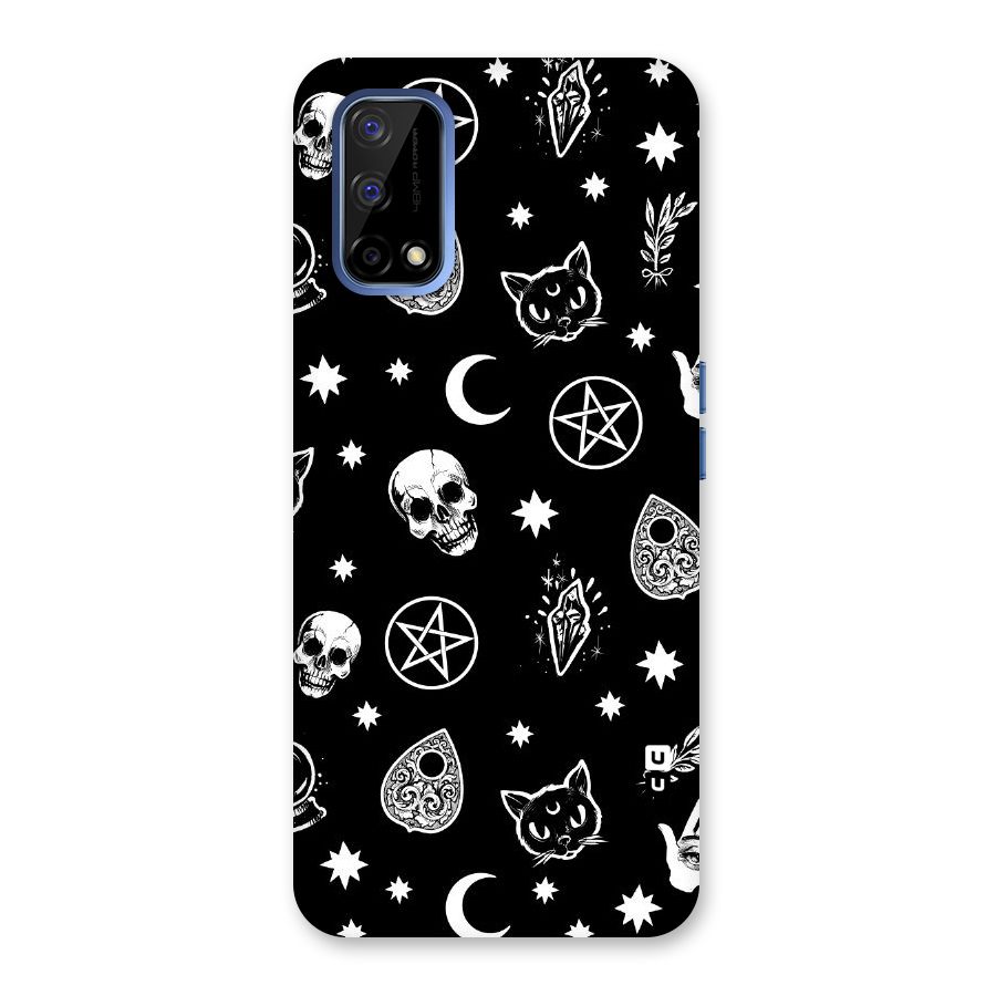 Skull Moon Design Back Case for Realme Narzo 30 Pro