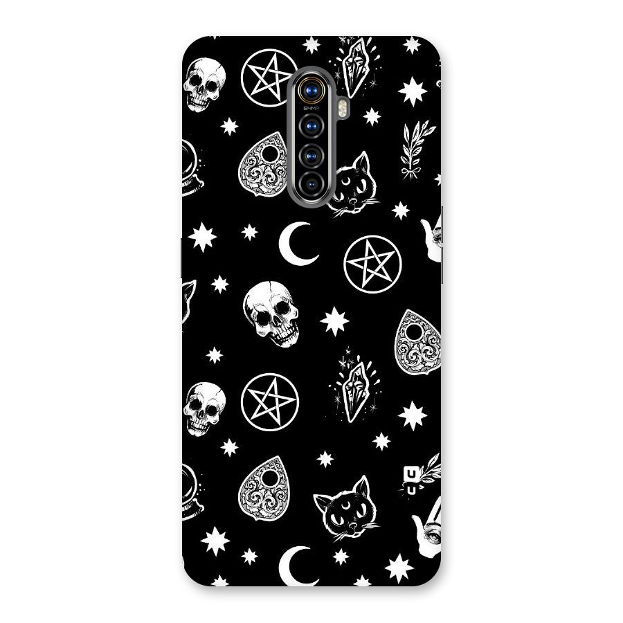 Skull Moon Design Back Case for Realme X2 Pro