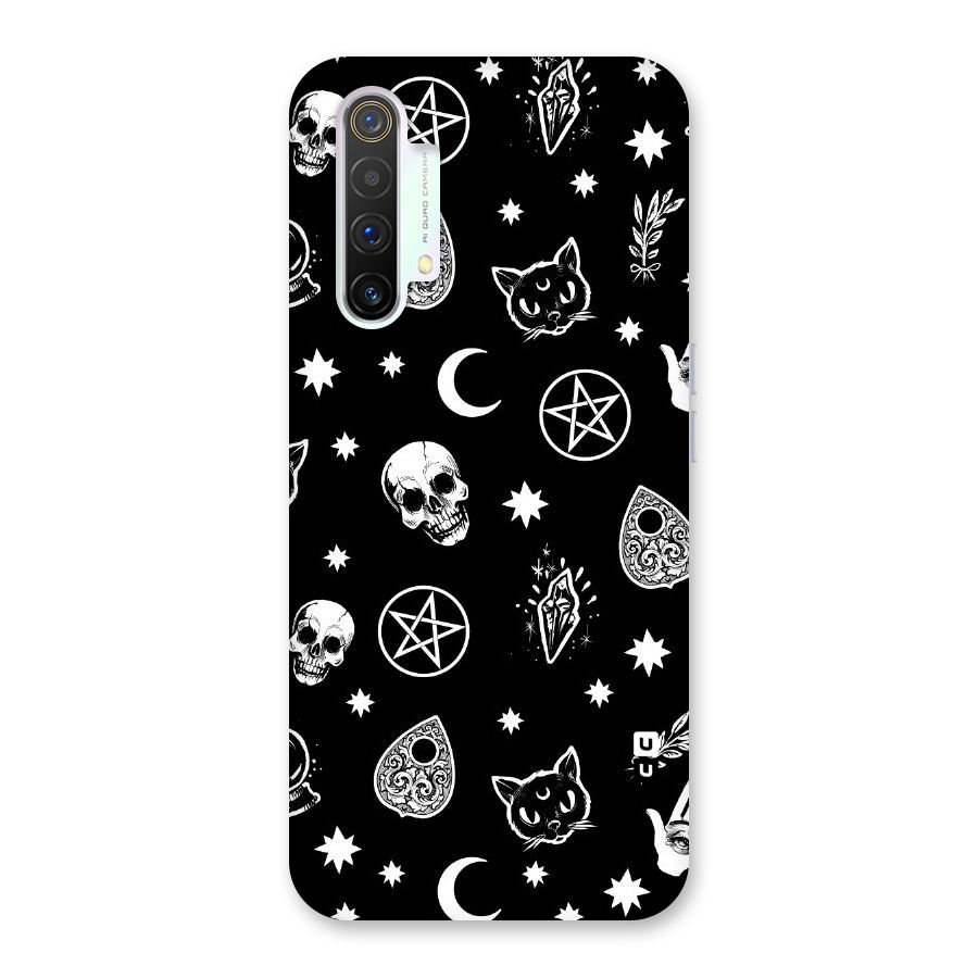 Skull Moon Design Back Case for Realme X3