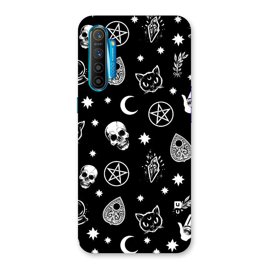 Skull Moon Design Back Case for Realme XT