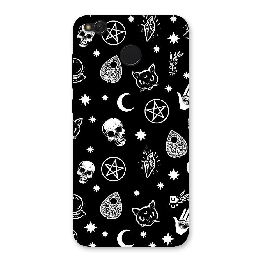 Skull Moon Design Back Case for Redmi 4