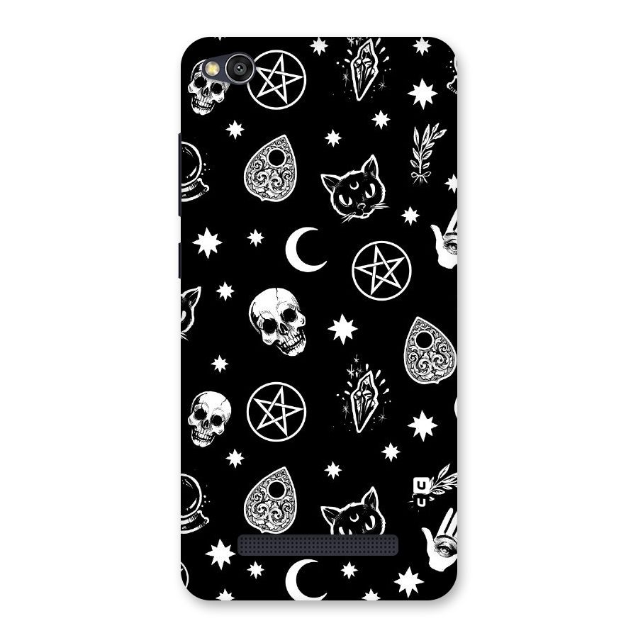 Skull Moon Design Back Case for Redmi 4A